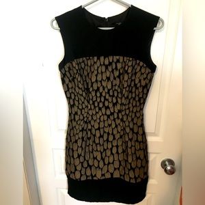 Anne Taylor dress. Above the knee.